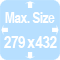 StencilPro Roll size